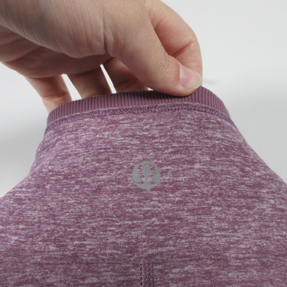Lululemon Full Tilt 1/2 Zip Pullover Long Sleeve Top Women 8 Purple 358 - Picture 2 of 15